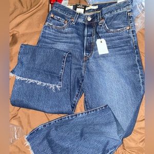 Levis Ribcage straight ankle woman jeans